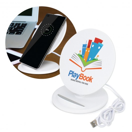 Promotional Round Wireless Charging Stand